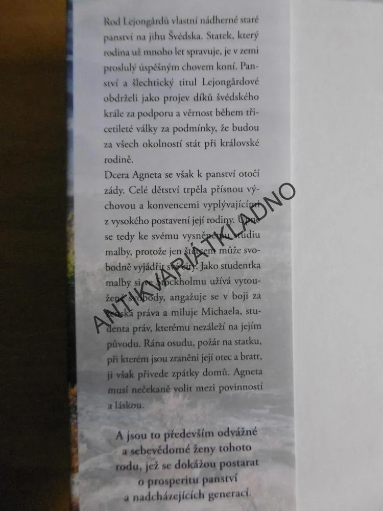 PANÍ ZE SEVERU, AGNETINO DĚDICTVÍ, CORINA BOMANNOVÁ, **an