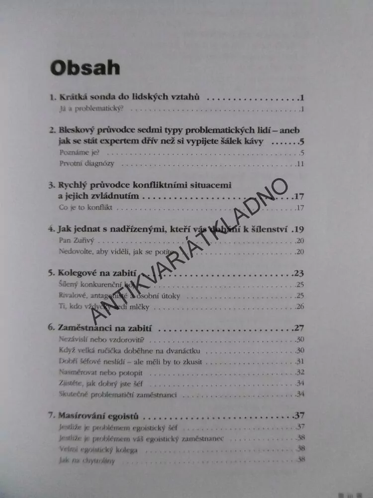 JAK JEDNAT S PROBLEMATICKÝMI LIDMI, KONFLIKTY S ÚSMĚVEM, ROY LILLEY