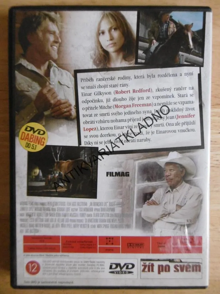ŽÍT PO SVÉM, DVD FILM 
