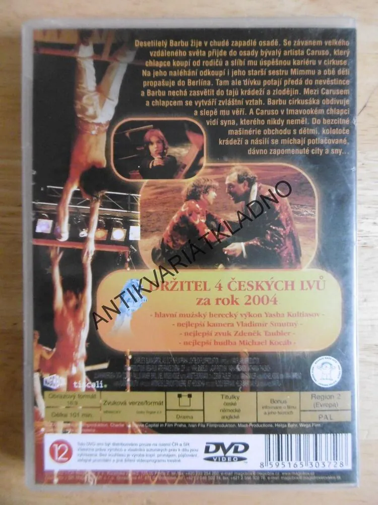 KRÁL ZLODĚJŮ, DVD FILM