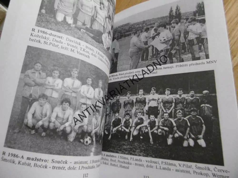 ALMANACH BANÍK LIBUŠÍN, FOTBAL 2002, 90 LET KOPANÉ, OKR. KLADNO