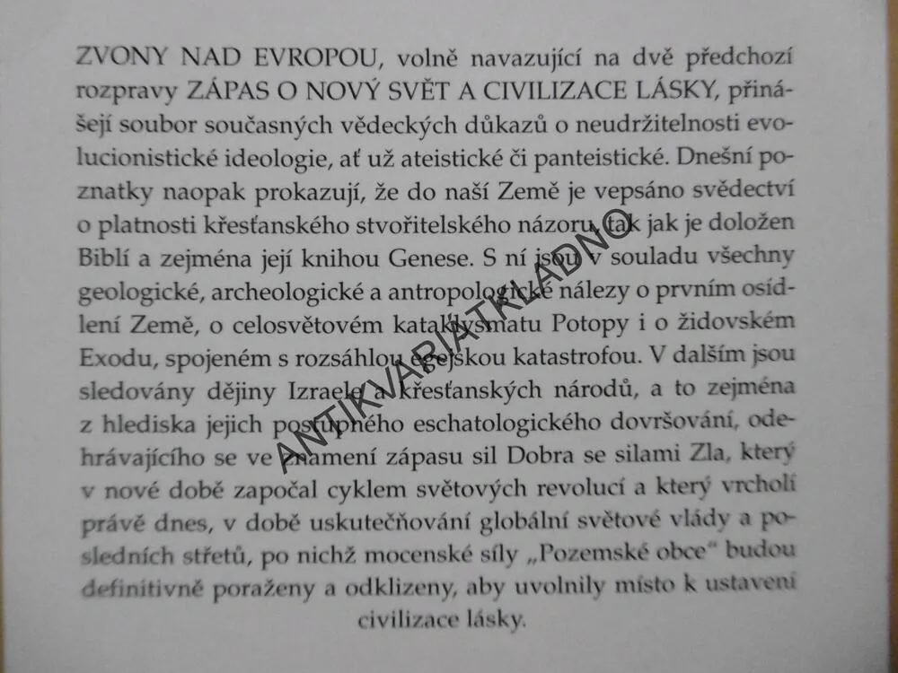 ZVONY NAD EVROPOU, FRANTIŠEK PRESS,