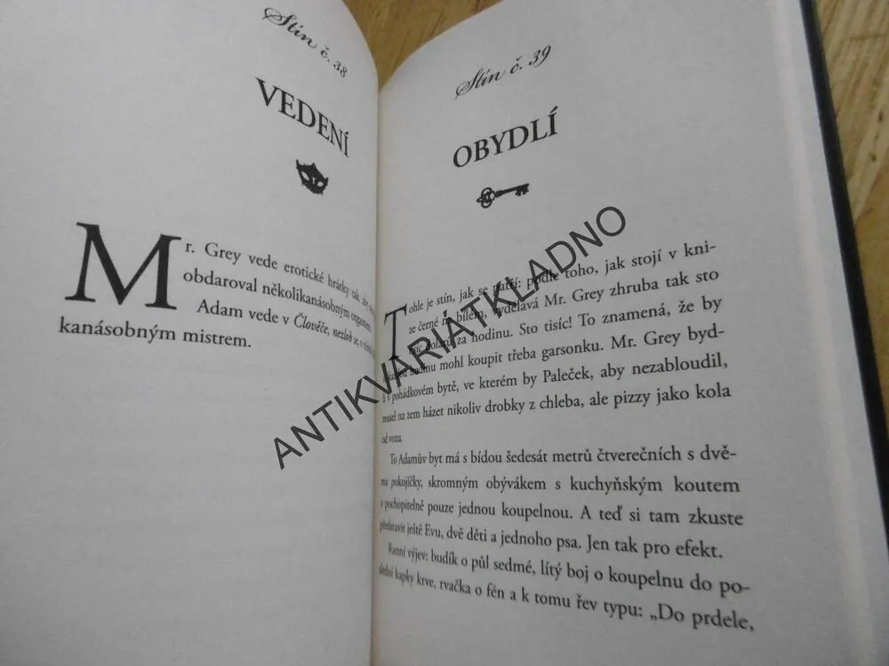 PADESÁT STÍNŮ ADAMA, ROSSELLA CALABRO, **an