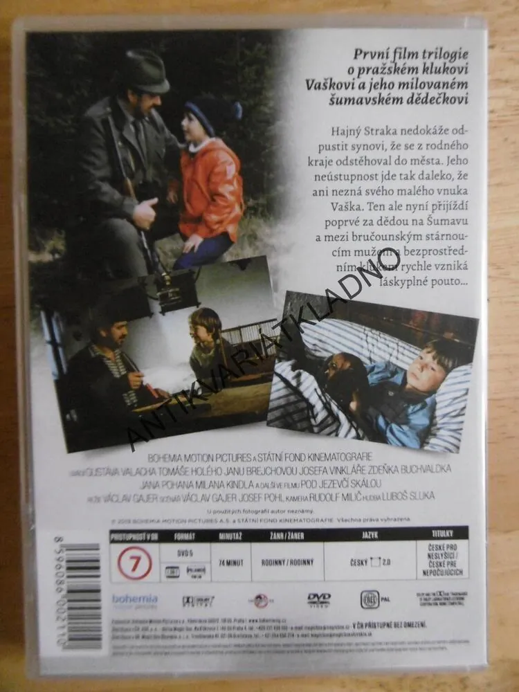 POD JEZEVČÍ SKÁLOU, DVD FILM