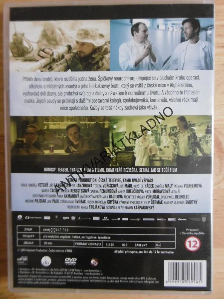 VŠIVÁCI, DVD FILM