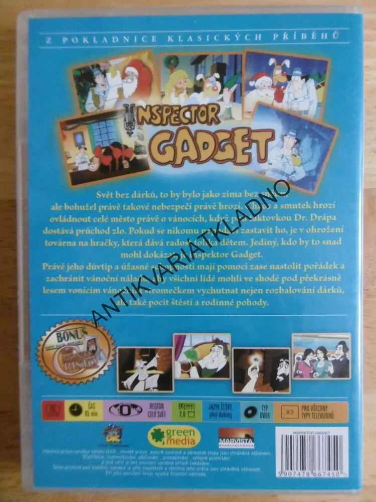 INSPEKTOR GADGET, DVD FILM