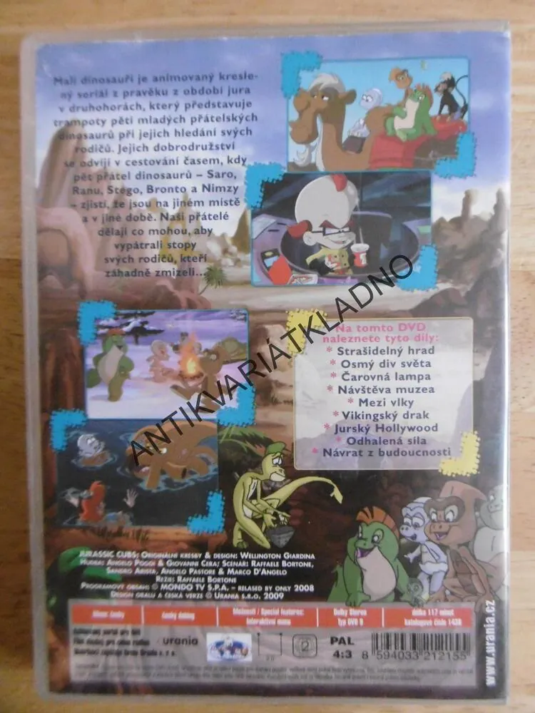 MALÍ DINOSAUŘI, 3., DVD FILM