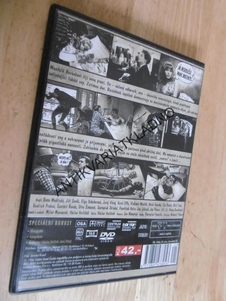 KDO CHCE ZABÍT JESSII?, DVD FILM