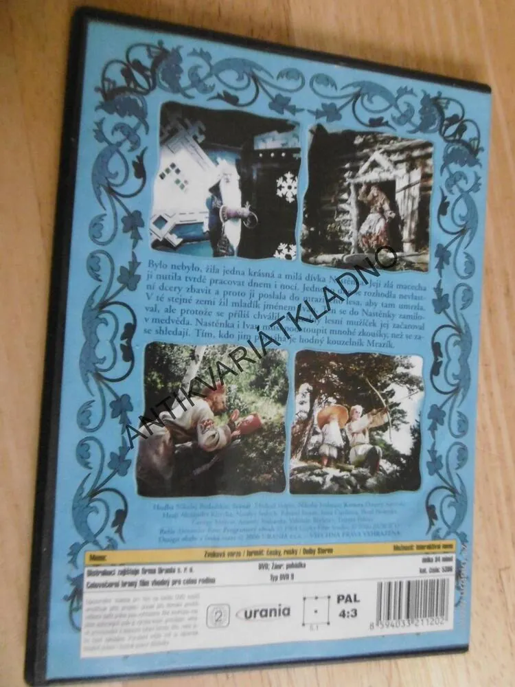 MRAZÍK, DVD FILM POHÁDKA