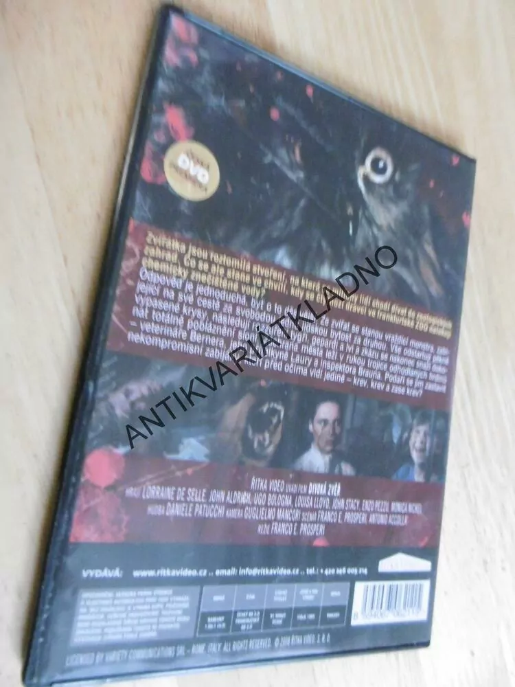 DIVOKÁ ZVĚŘ, DVD FILM HOROR