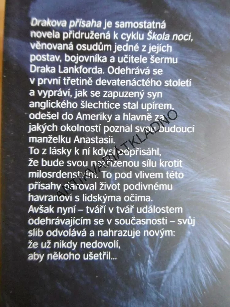 DRAKOVA PŘÍSAHA, ŠKOLA NOCI 1., P.C. CASTOVÁ, KRISTIN CASTOVÁ, **an