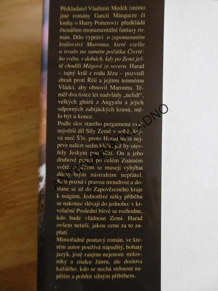 MARONNA, VLADIMÍR MEDEK, **an