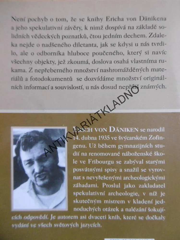 STRATEGIE BOHŮ, ERICH VON DÄNIKEN, **an