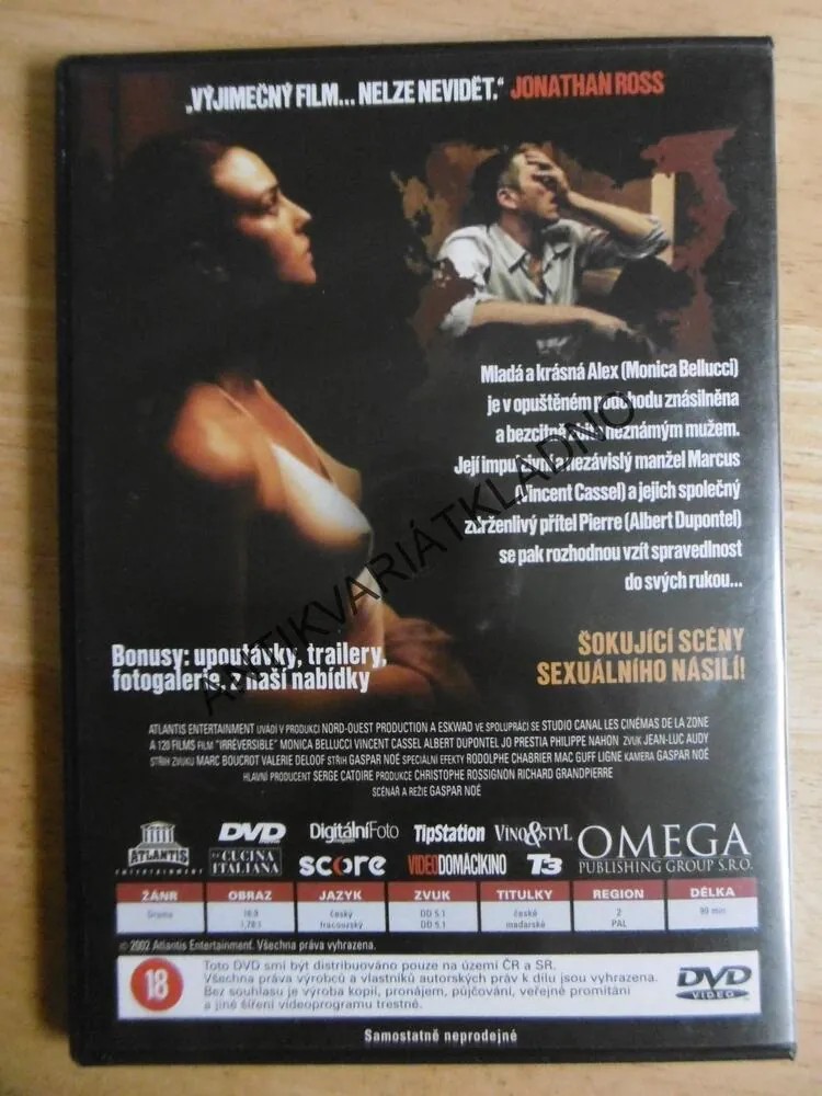 ZVRÁCENÝ, DVD FILM