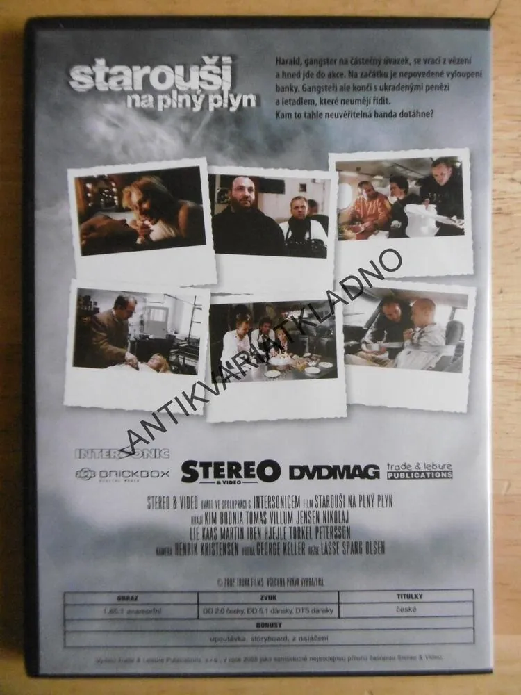 STAROUŠI NA PLNÝ PLYN,DVD FILM
