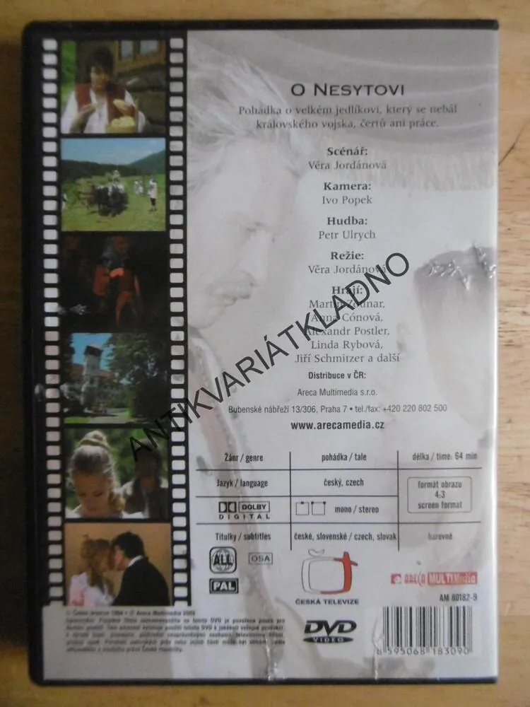 O NESYTOVI, ZOUNAR, POSLTER, DVD FILM 