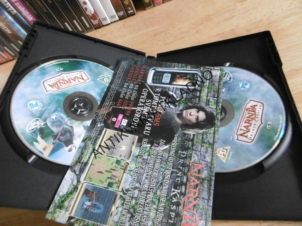 LETOPISY NARNIE, PRINC KASPIAN, DVD FILM