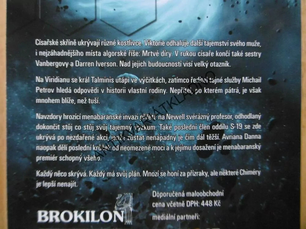 CHLAD CHIMÉRY, EVROPSKÁ SPACE OPERA, JAN HLÁVKA, VYBÍRALOVÁ, **an