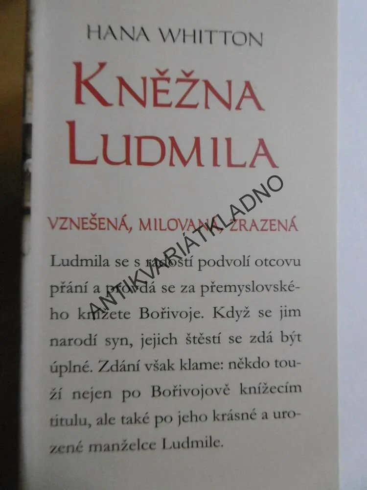 KNĚŽNA LUDMILA, HANA WHITTON, **an