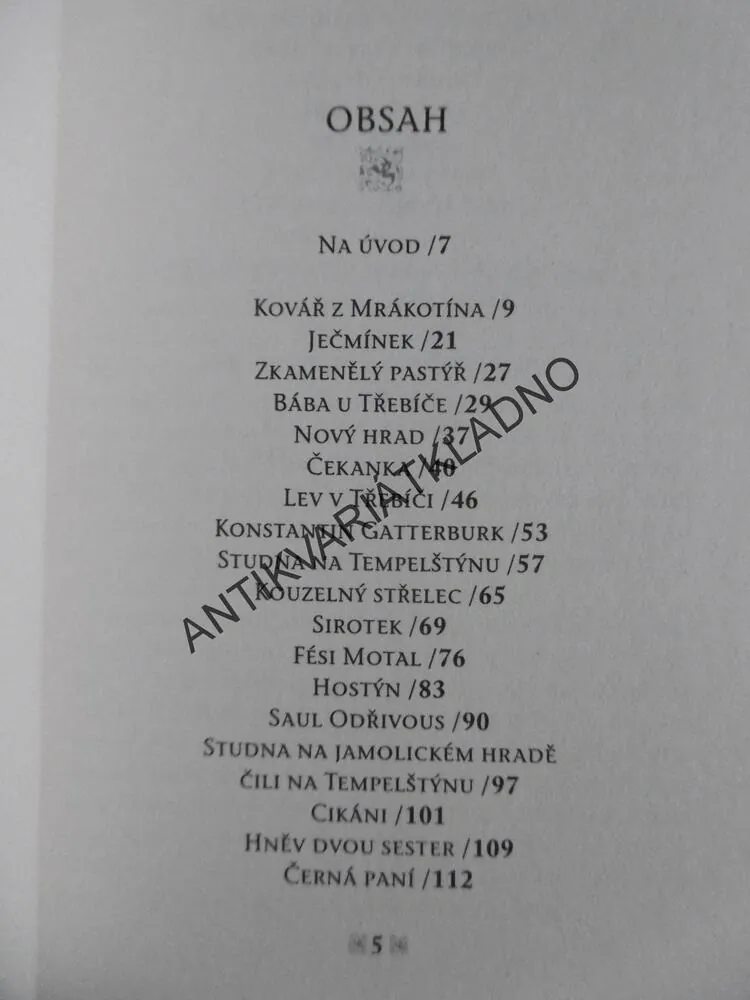 NEJKRÁSNĚJŠÍ POVĚSTI ČESKÉ 2., MATĚJ MIKŠÍČEK, **an