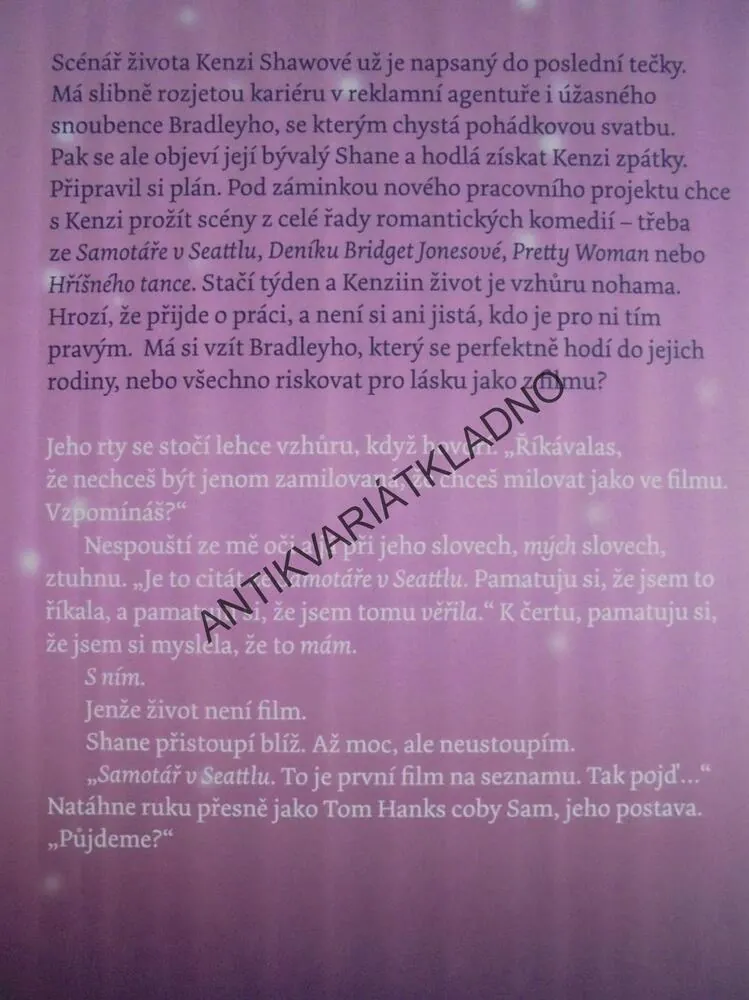 LÁSKA JAKO Z FILMU, VICTORIA VAN TIENOVÁ, **an
