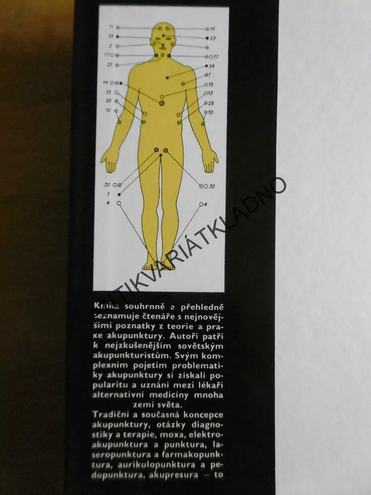 AKUPUNKTURA, BODOVÁ REFLEXNÍ TERAPIE, VOGRALIK, **an