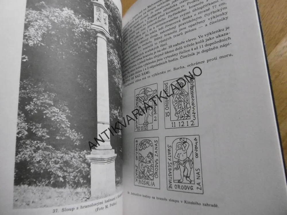 STAROPRAŽSKÉ SLUNEČNÍ HODINY, BEDŘICH POLÁK,  1986,