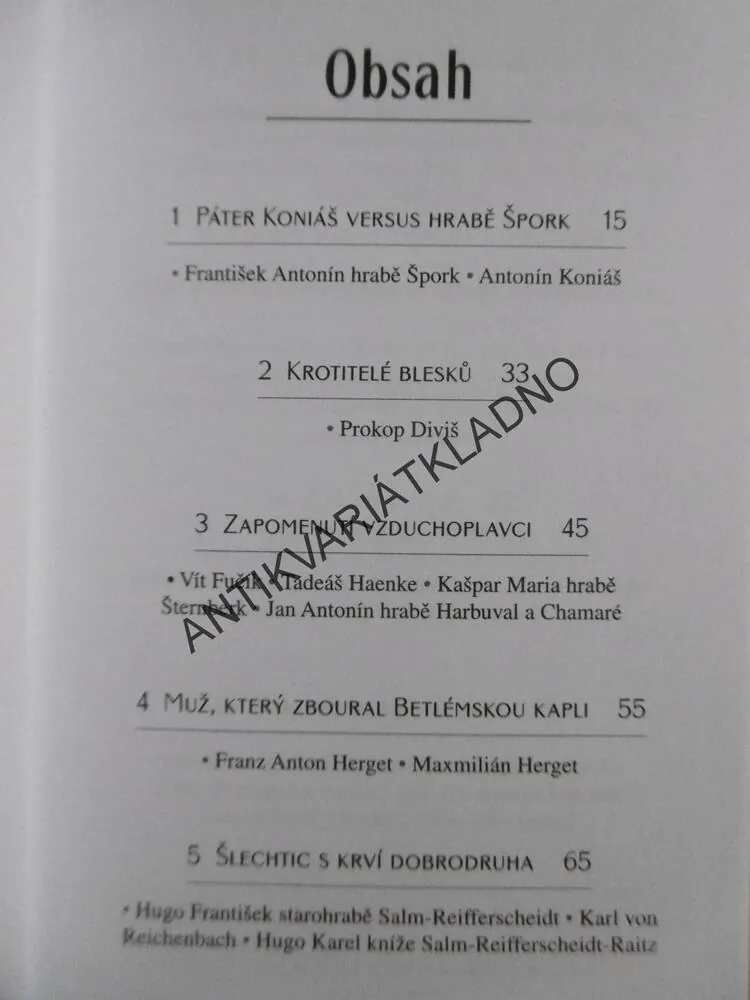 UTAJENÉ OSOBNOSTI ČESKÝCH DĚJIN, JAN. A. NOVÁK,, **an