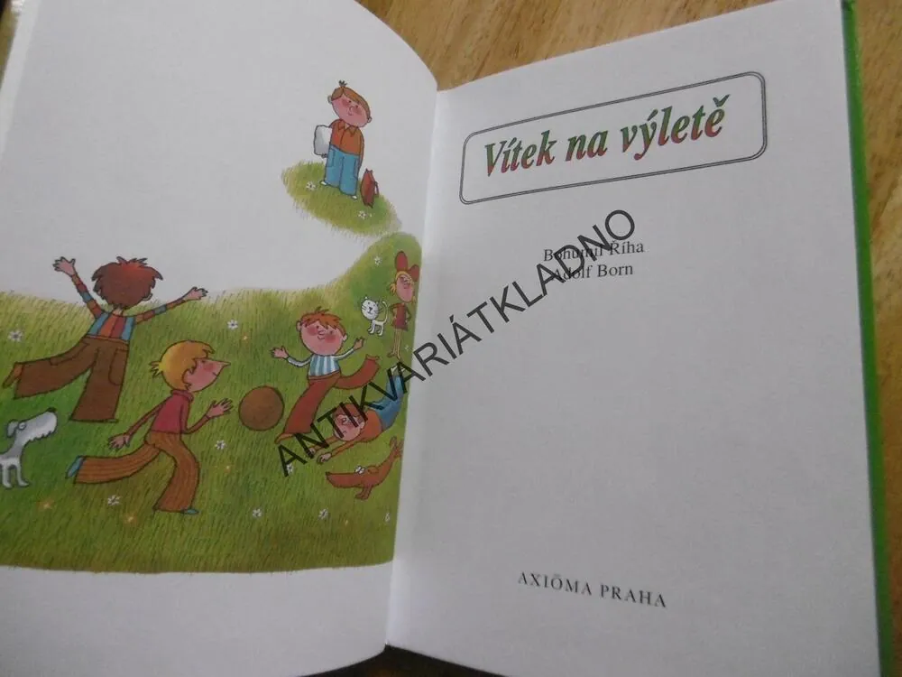VÍTEK NA VÝLETĚ, BOHUMIL ŘÍHA, ADOLF BORN, 1999, **an