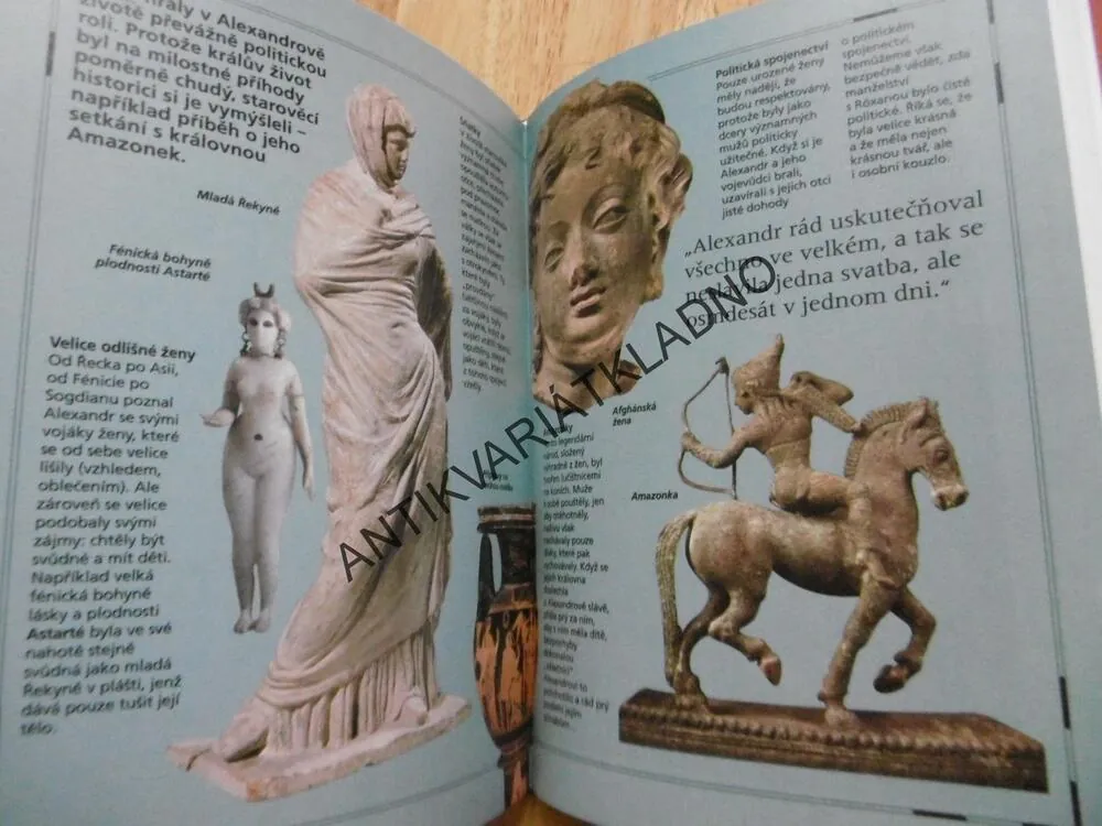 PO STOPÁCH ALEXANDRA VELIKÉHO, DASVIDSONOVÁ, HEINRICH, ALEXANDR VELIKÝ, **an