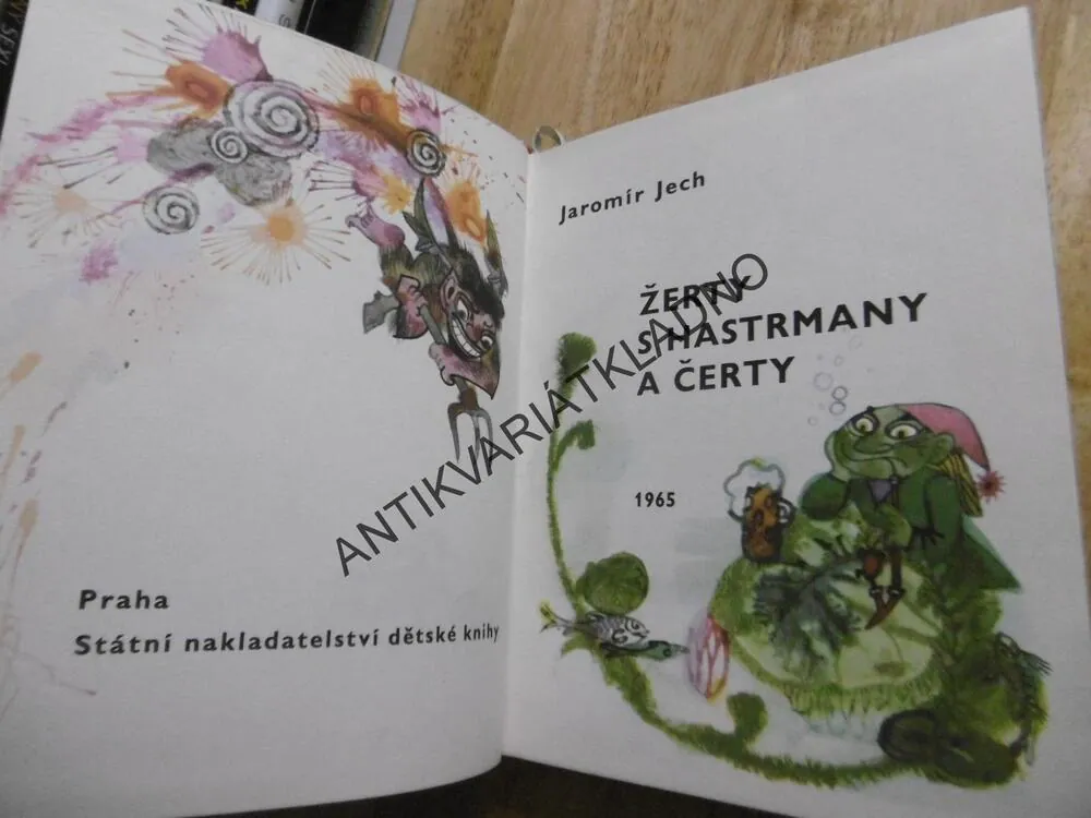 ŽERTY S HASTRMANY A ČERTY, JAROMÍR JECH, FRATIŠEK SKÁLA, 1965, **an