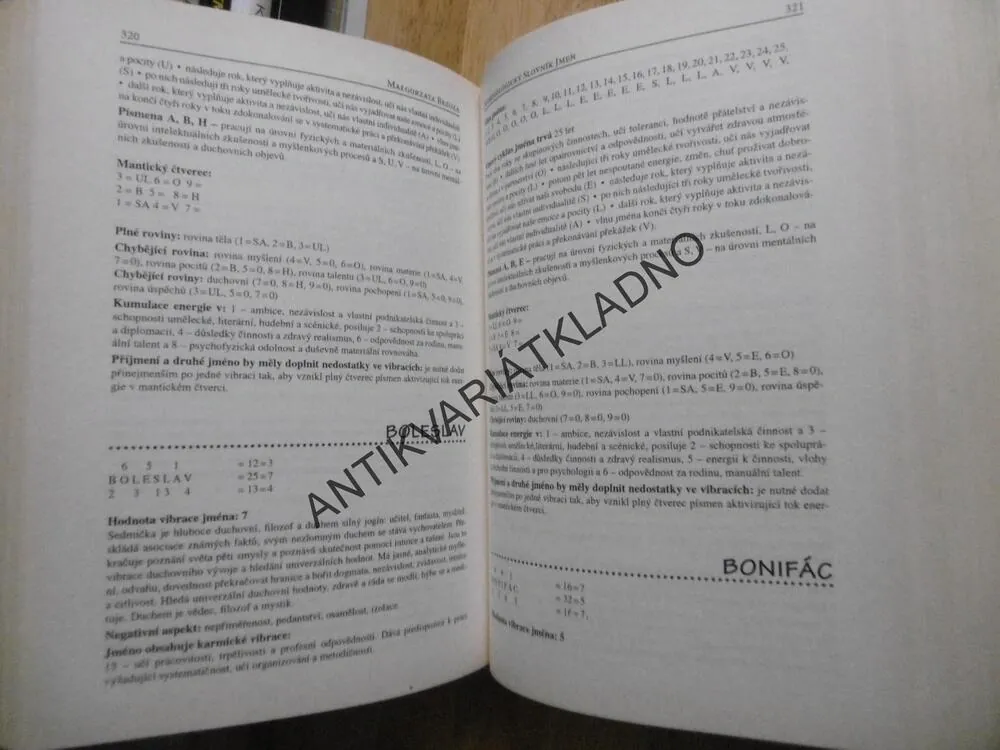 NUMEROLOGIE JMEN XXI.STOLETÍ, MALGORZATA BRZOZA, **an