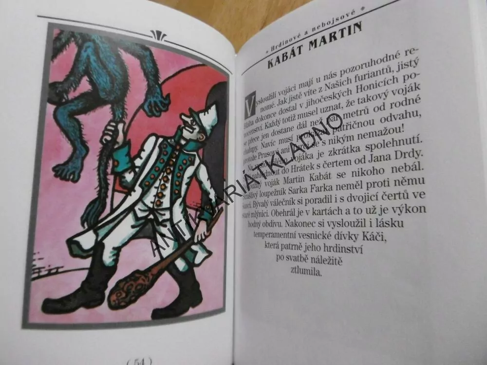HRDINOVÉ A NEBOJSOVÉ, ŠVANDRLÍK, NEPRAKTA, **an