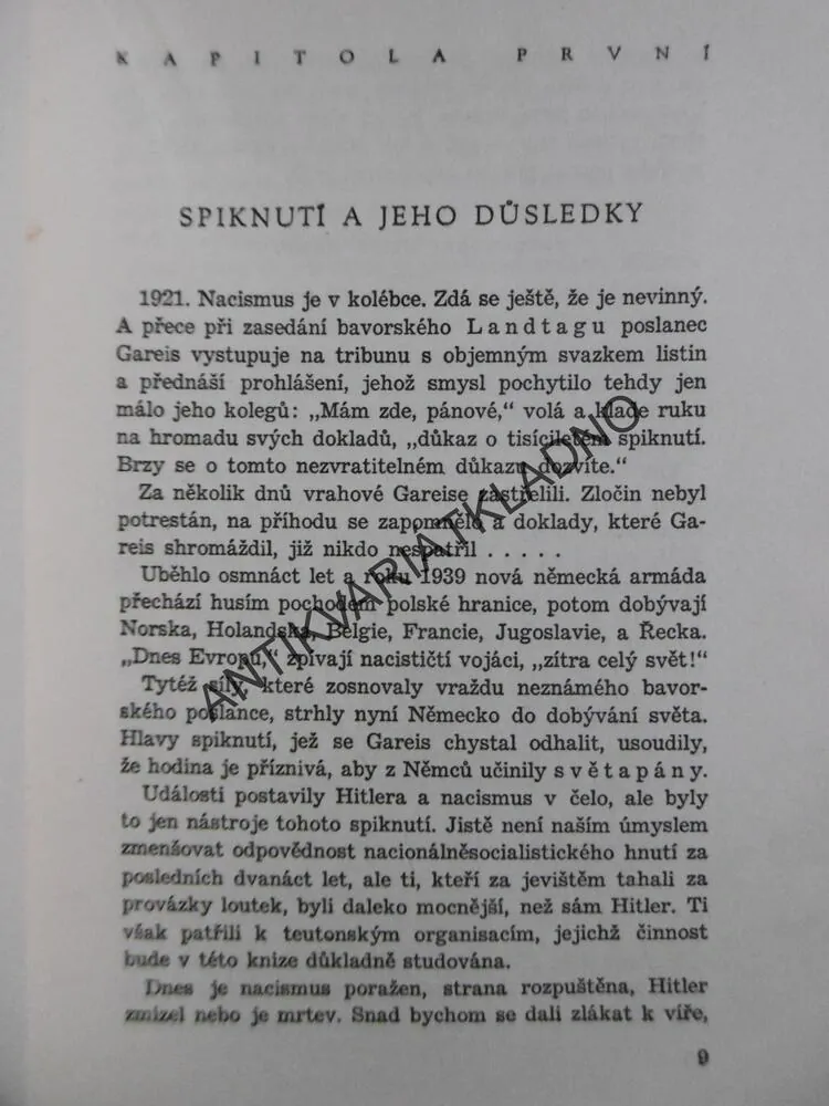 NĚMECKÉ SPIKNUTÍ, KOŘENY DOBY, PAUL WINKLER, **an
