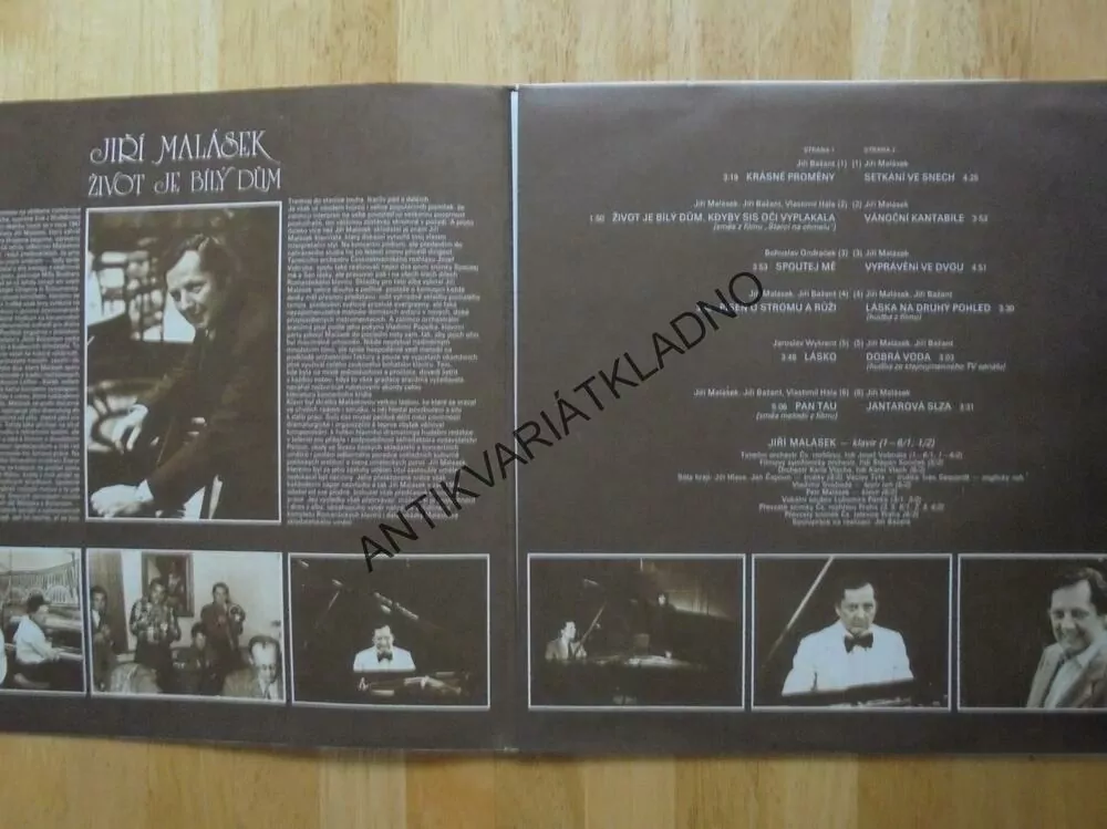 GRAMODESKA - JIŘÍ MALÁSEK, ŽIVOT JE BÍLÝ DŮM