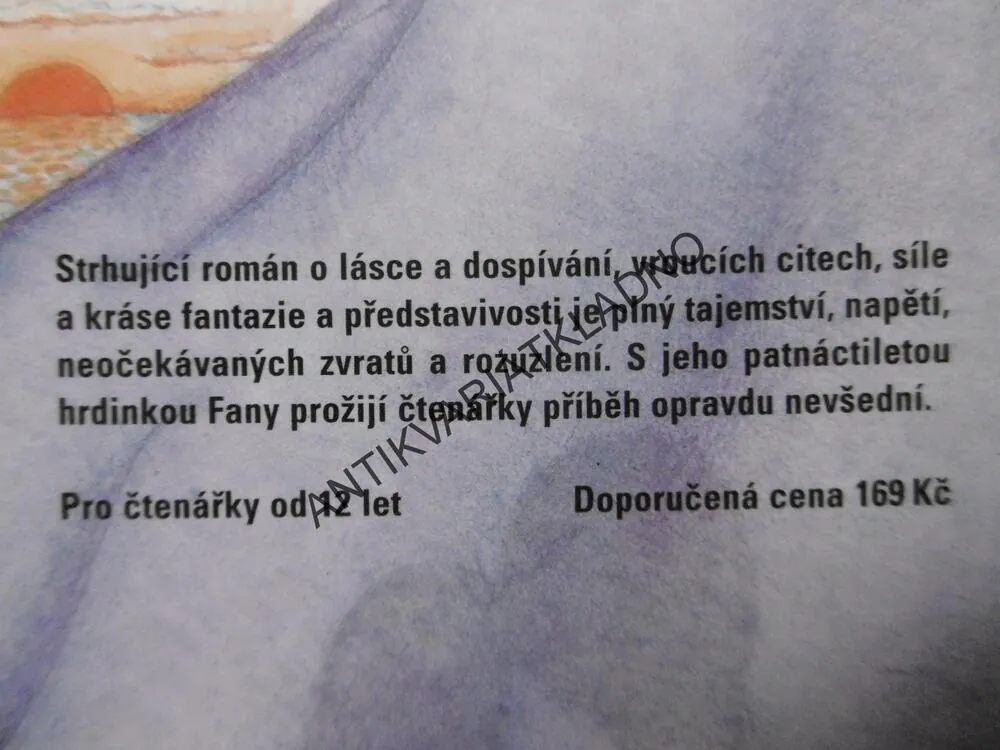 MODRÝ ŠÁL, ANITA SIEGFRIEDOVÁ, **an