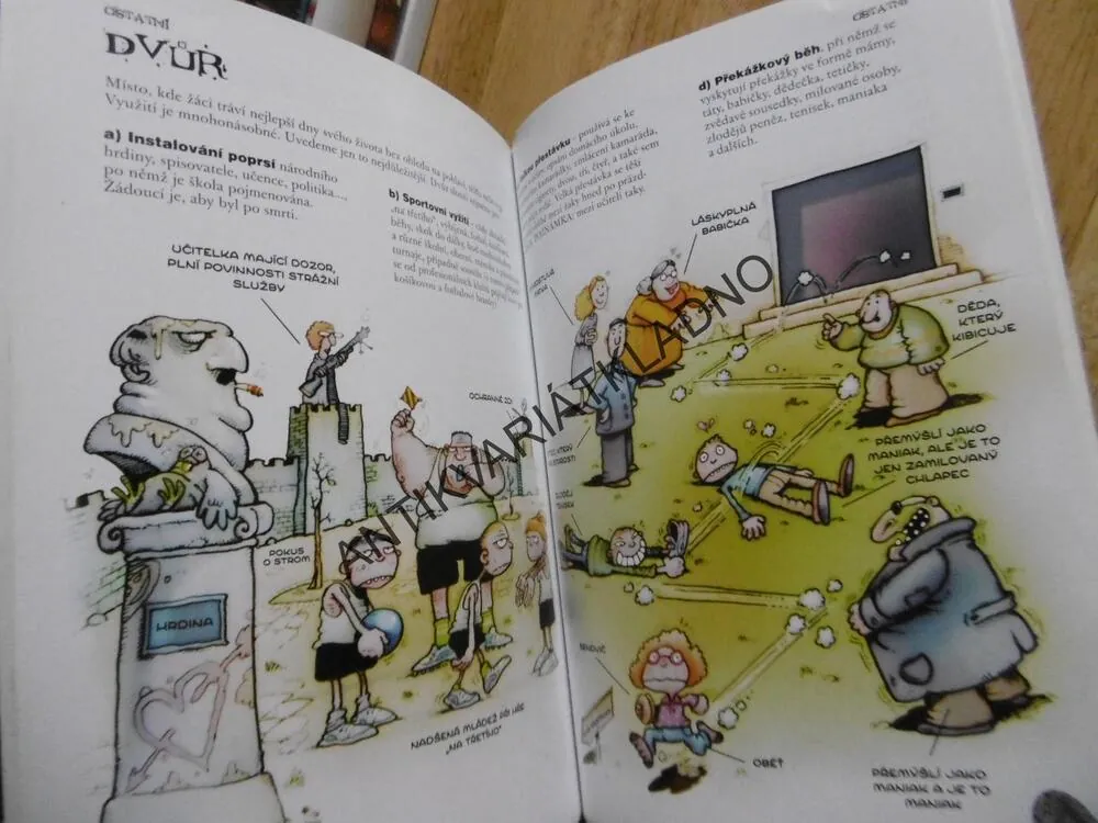ŠKOLA, PŘÍRUČKA PRO PŘEŽITÍ ŠKOLNÍ DOCHÁZKY,  **an