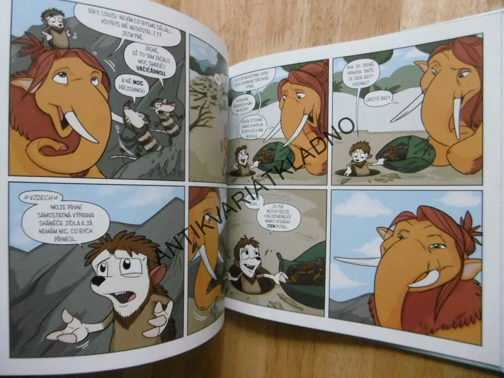 DOBA LEDOVÁ, LEDOVÁ DOBRODRUŽSTVÍ,2.,  KOMIKS,  **an