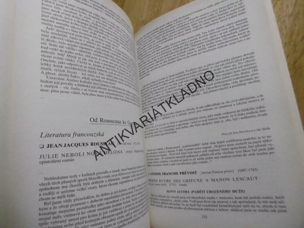 ČÍTANKA K PŘEHLEDNÝM DĚJINÁM LITERATURY,1.,