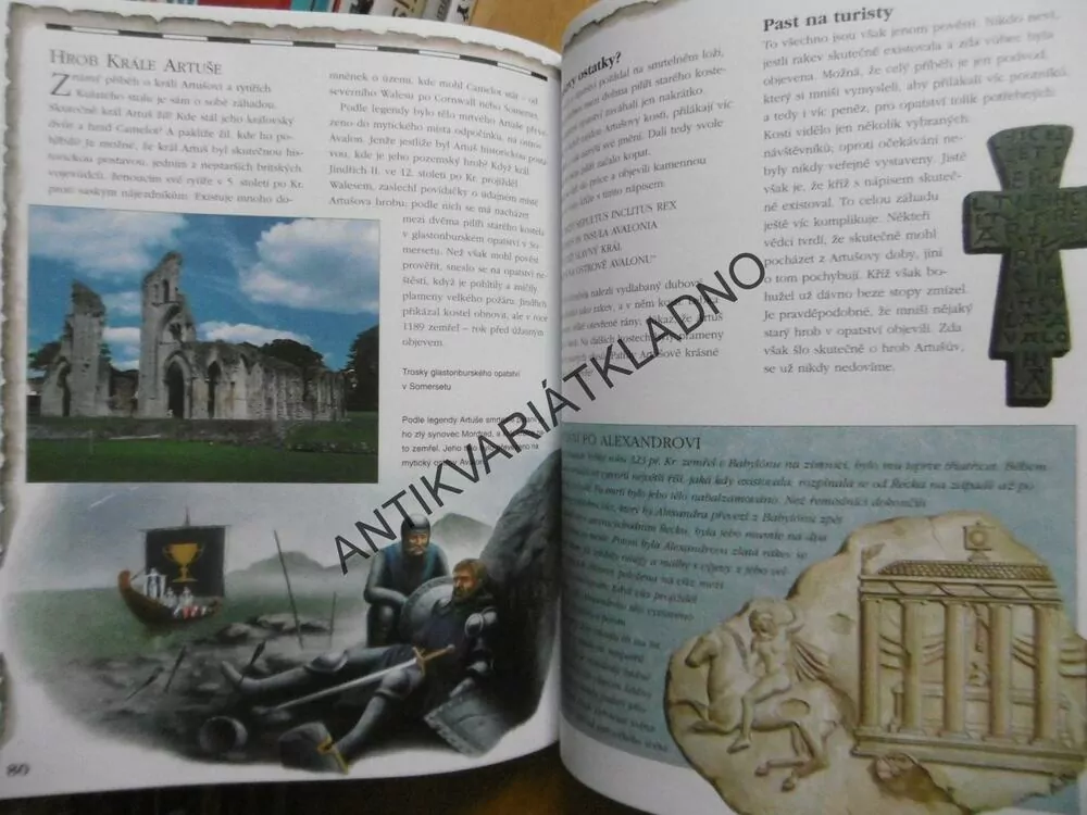 CESTA DO DĚJIN S LOVCI POKLADŮ, TAJEMSTVÍ HLUBIN , HROBKY, **an