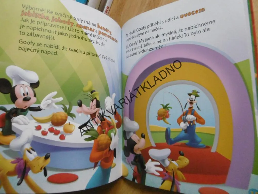 MICKEYHO KLUBÍK 15., DISNEY JUNIOR, OVOCE, **an
