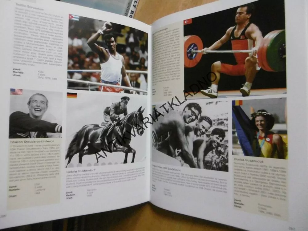 1000 OLYMPIJSKÝCH VÍTĚZŮ, OLYMPIÁDA, ZIMNÍ, LETNÍ, OH, SPORT, **an