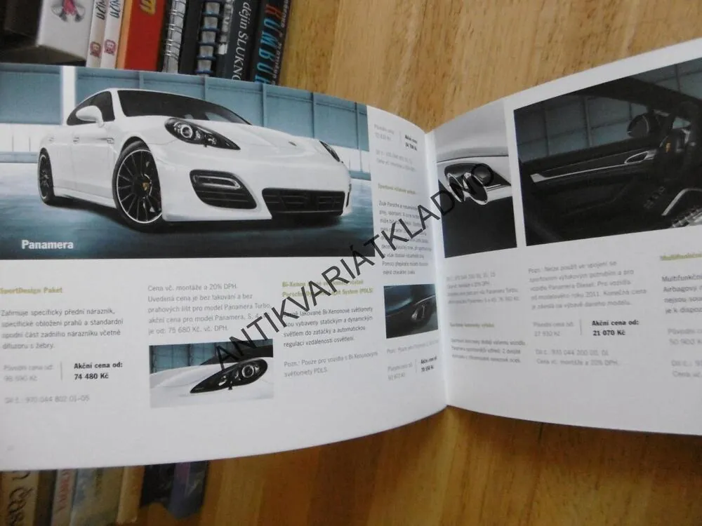 PORSCHE REKLAMNÍ BROŽURKA, ČESKY, JARNÍ FASCINACE,