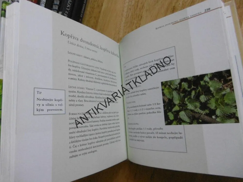 PŘÍRODNÍ MEDICÍNA, OBSAHOVÉ LÁTKY, LÉČEBNÉ ÚČINKY, UŽITÍ, **an