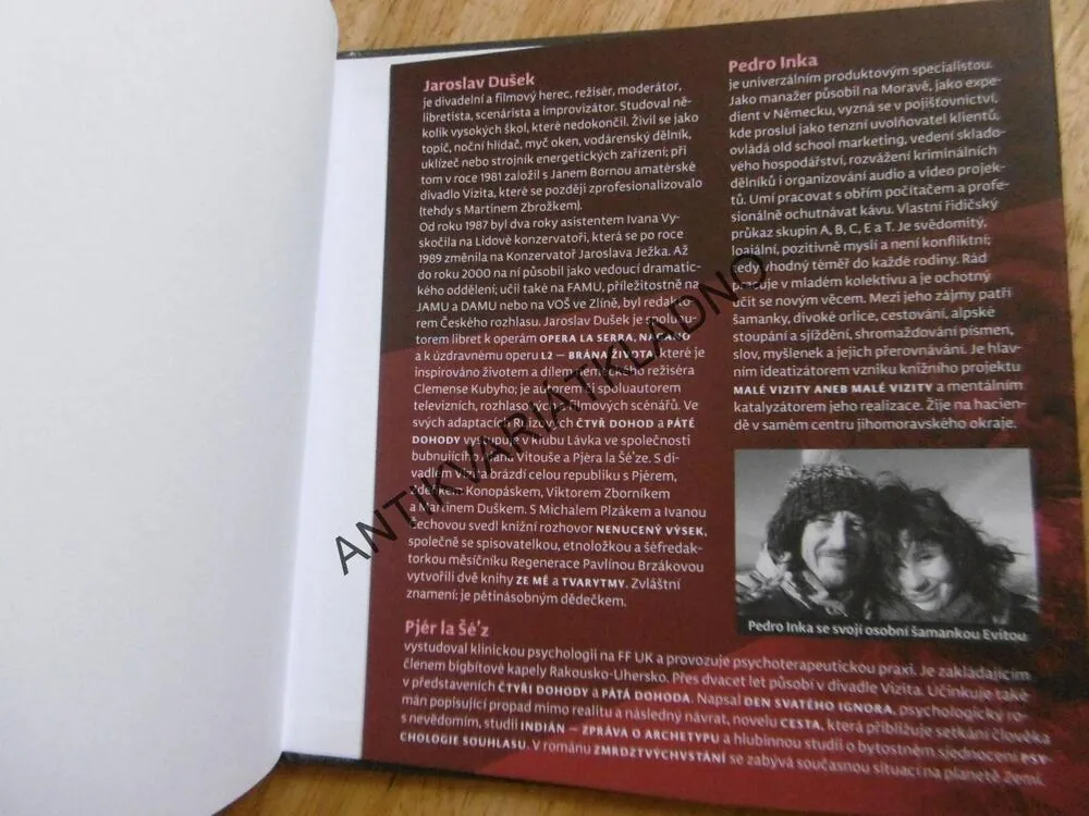 MALÉ VIZITY ANEB MALÉ VIZITY, OPAKOVÁNÍ JE MATKA MOUDROSTI, JARODLAV DUŠEK, PEDRO INKA, **an