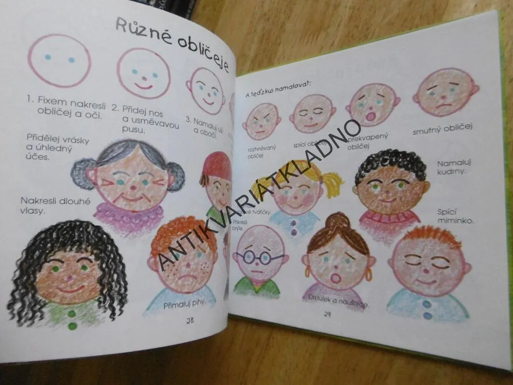 UČÍME SE KRESLIT POSTAVIČKY KROK ZA KROKEM,MALOVÁNÍ, KRESLENÍ, **an