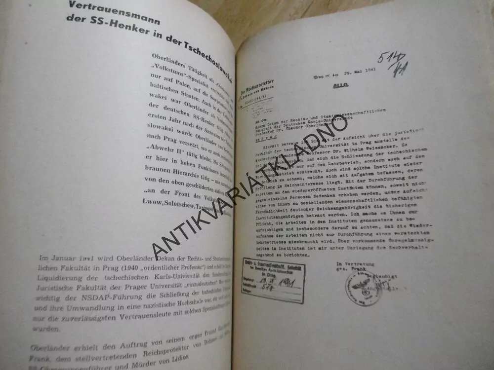 DIE WAHRHEIT ÜBER OBERLÄNDER, NĚMECKY