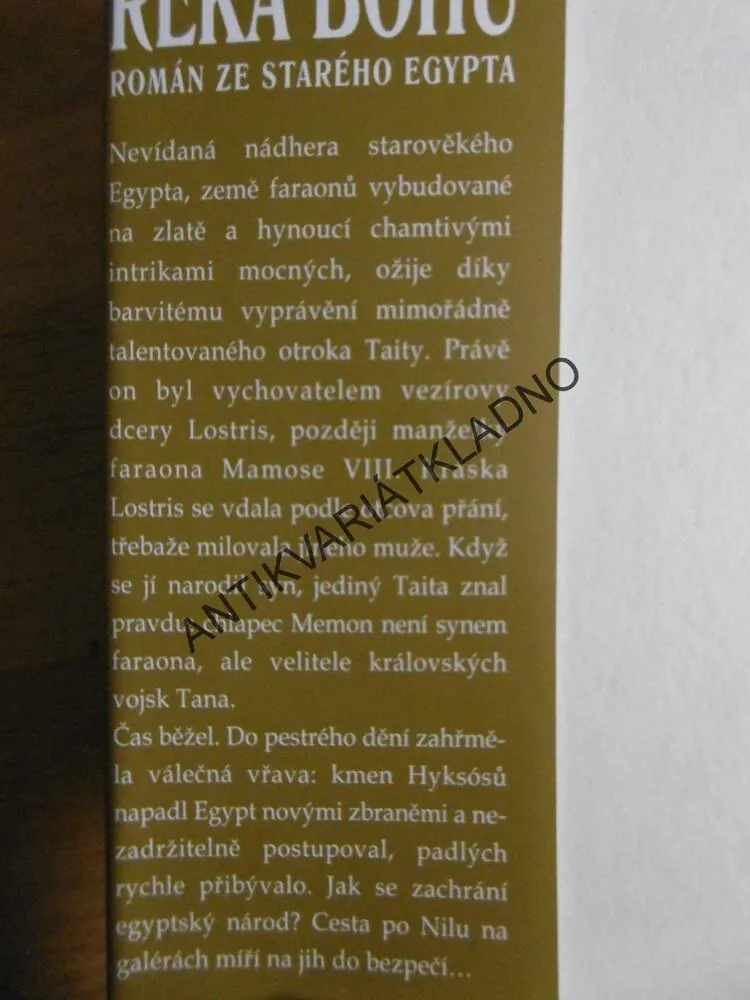 ŘEKA BOHŮ 1., WILBUR SMITH,**an