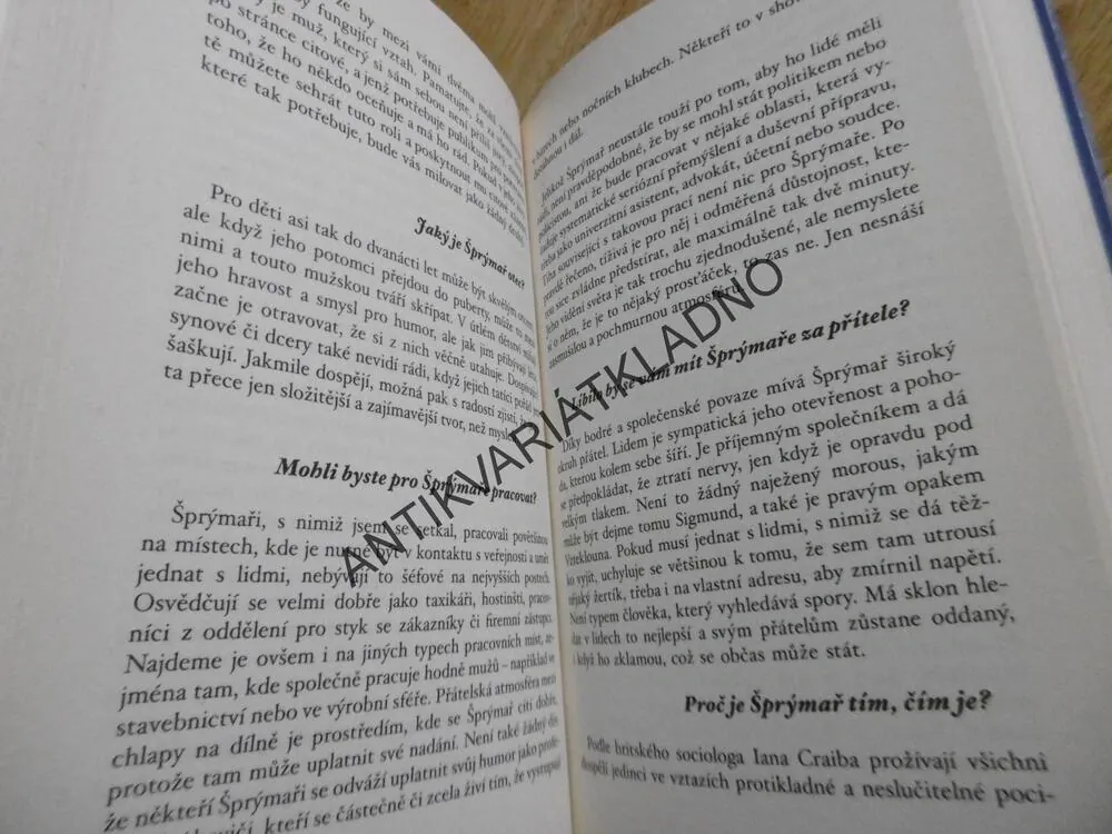 MNOHO TVÁŘÍ MUŽŮ, STEPHEN WHITEHEAD, **an