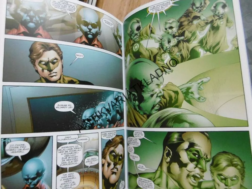 GREEN LANTERN, TAJEMSTVÍ PŮVODU, KOMIKS DC COMICS, **an